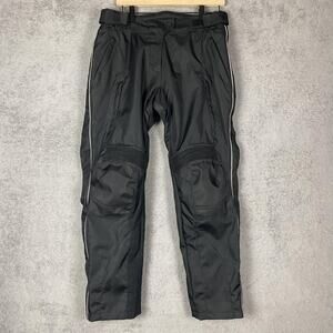 Tourmaster Over Pant Womens Medium Black Phoslite Rainguard Motorcycle Riding